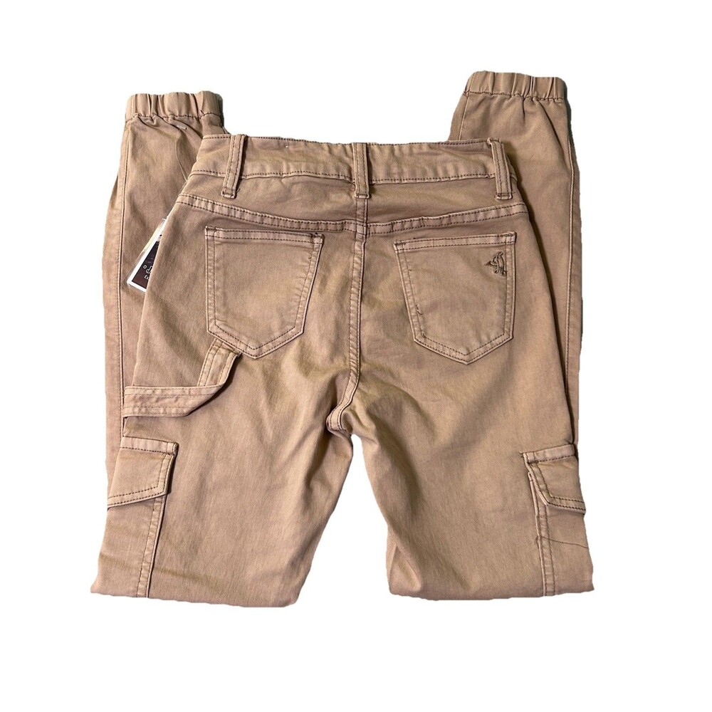 Womens Size 0 VIP Jogger Cargo Khaki Pants NWT